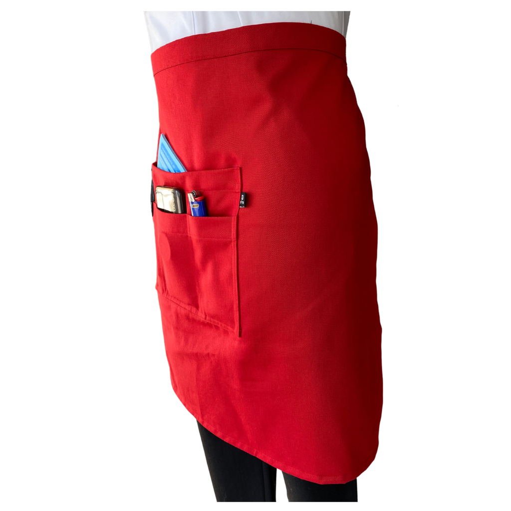 zittro Medio mandil delantal chef Rojo. R92302-660