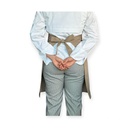 zittro Medio mandil delantal color Block Canela/Chocolate R92305-200