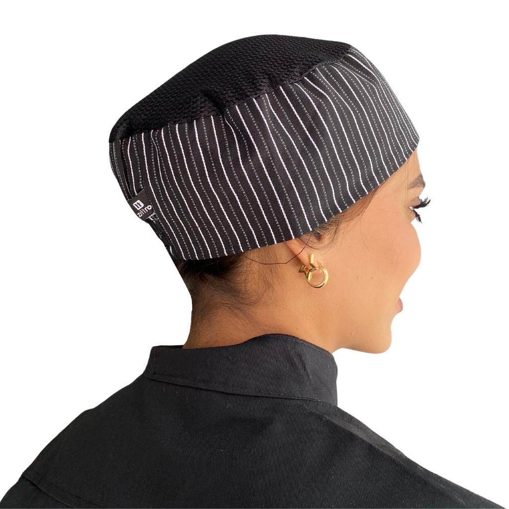 zittro Gorro de cocina/cofia/beanie Cien Rayas R93302-101