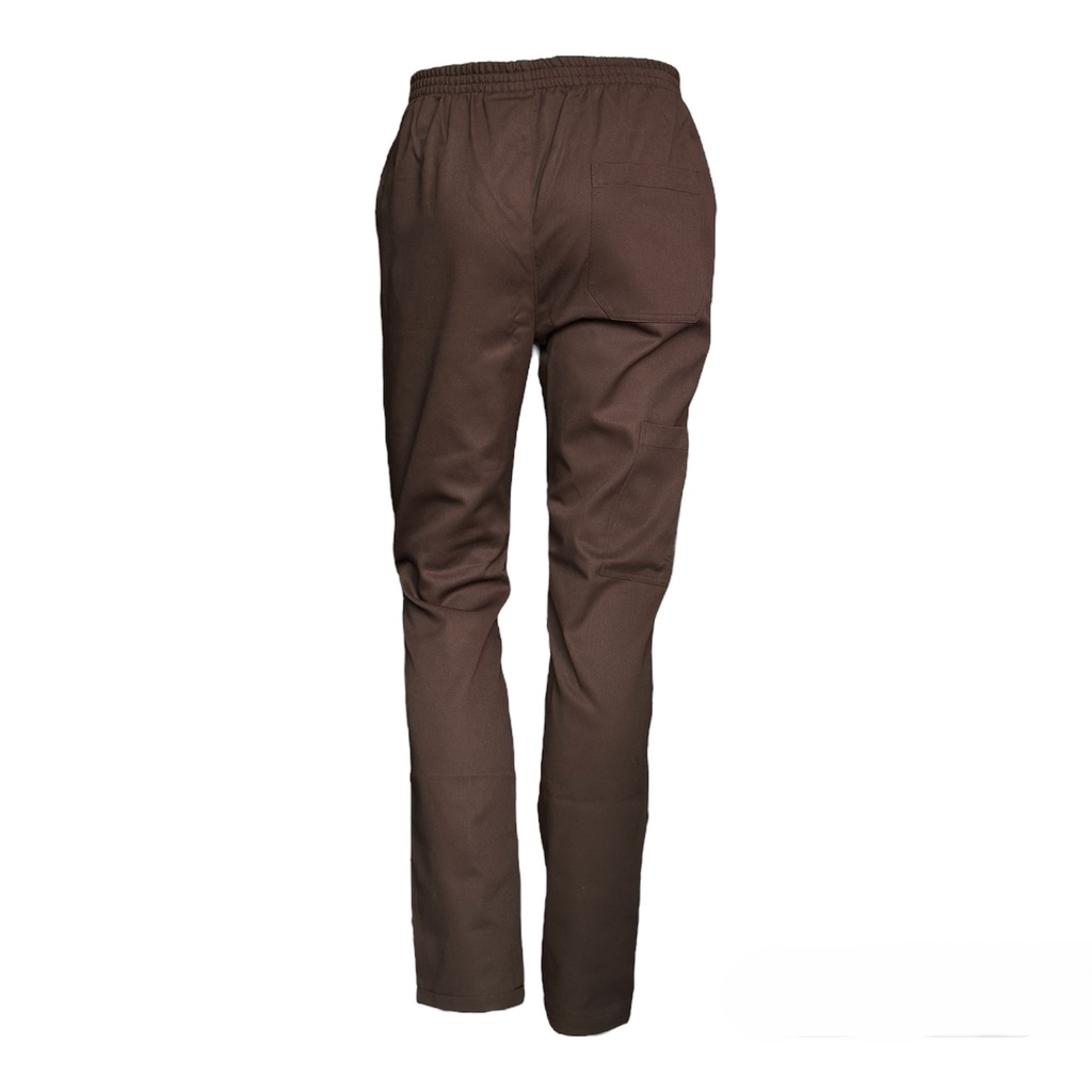 zittro Pantalón Chef Hombre. Chocolate R91104-200