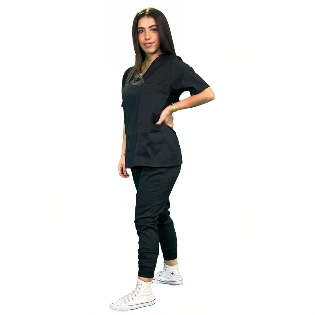 zittro Pantalón Médico Lycra Jogger Mujer Negro M81204-001