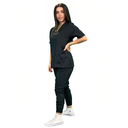 zittro Pantalón Médico Lycra Jogger Mujer Negro M81204-001