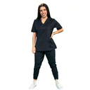 zittro Filipina Médica Lycra Mujer Negro M80202-001