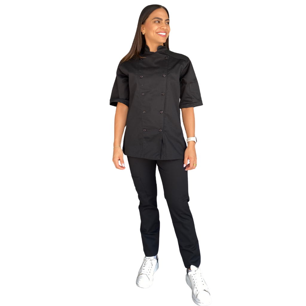 zittro Pantalón Chef Mujer. Negro R91201-001