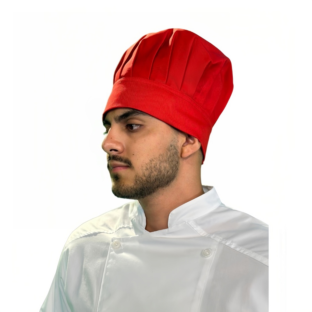 zittro Gorro Pastelero Rojo