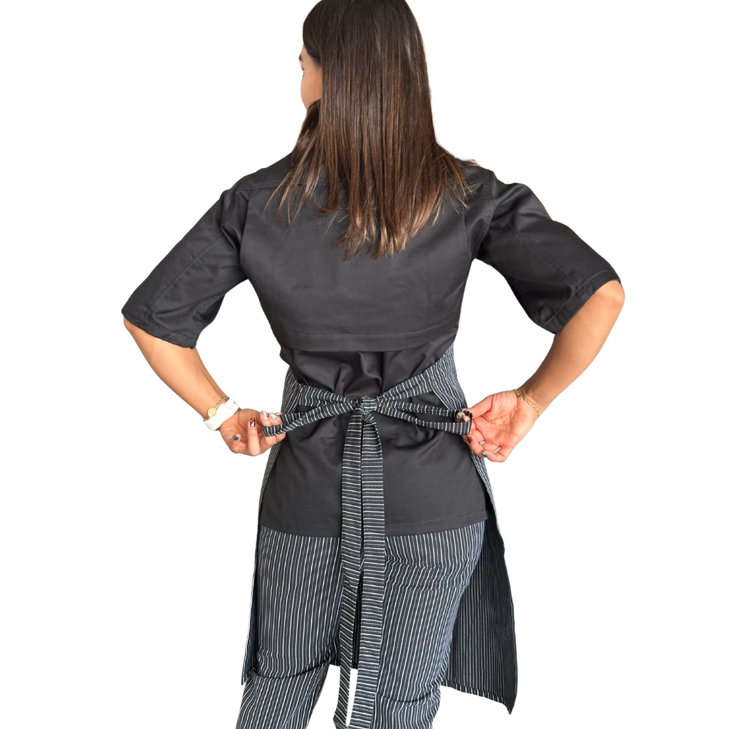 zittro Mandil Delantal Chef De Rayas. R92301-010 UNI