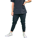 zittro Pantalón Médico Lycra Jogger Mujer Negro