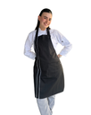 zittro Mandil delantal chef franja Negro. R92302-001 UNI