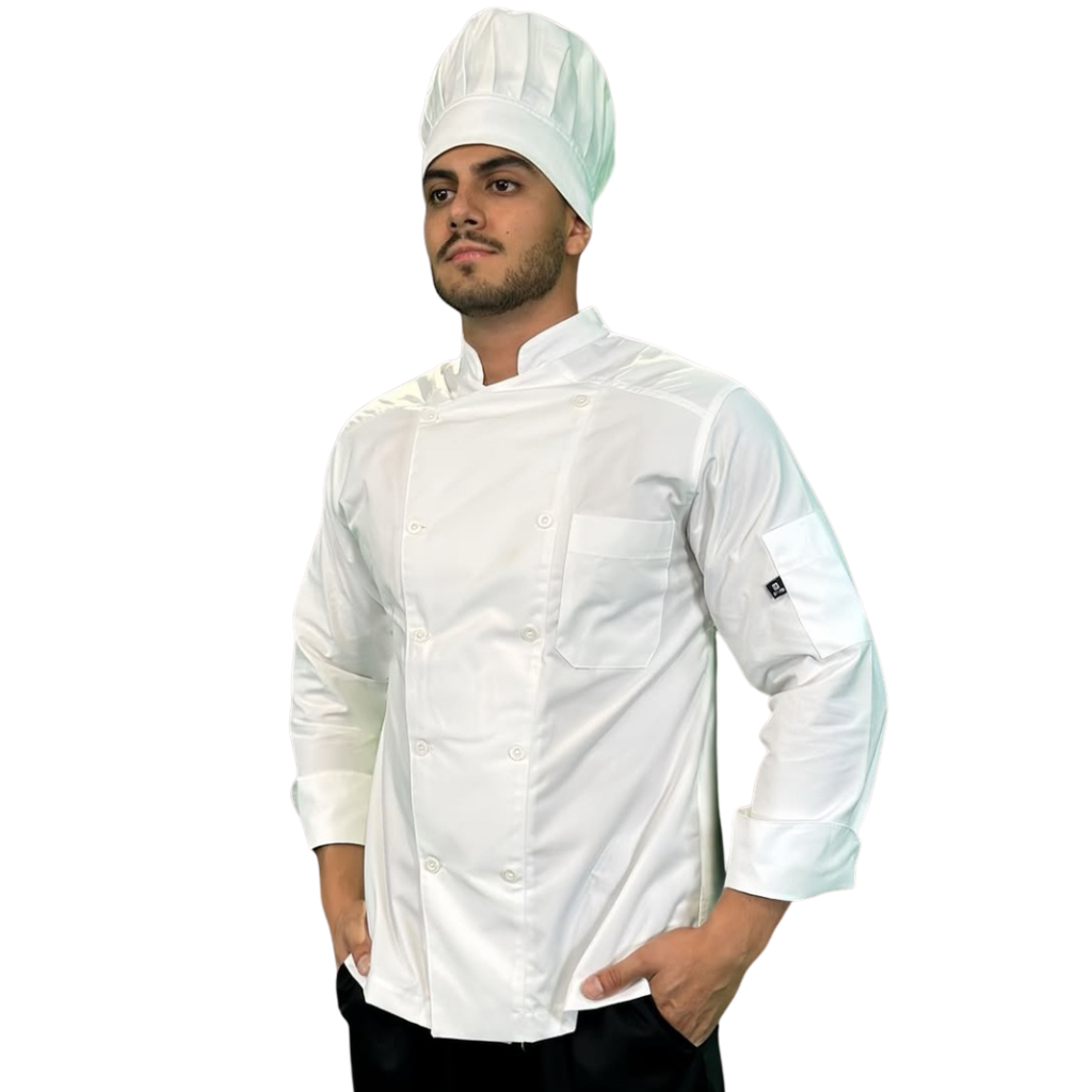 [R90103-100 ECH] zittro Filipina Chef CC. Bco/Bco R90103-100 (ECH)