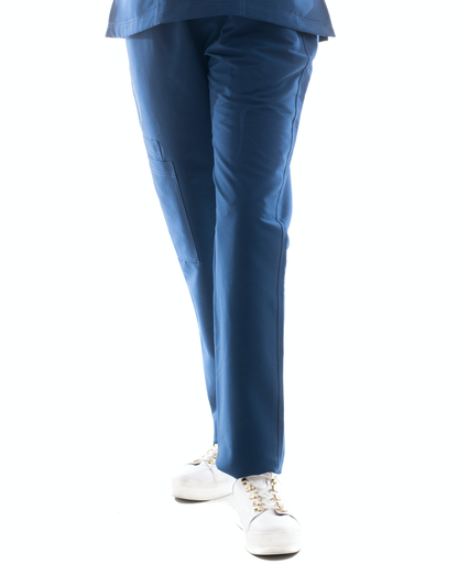 zittro Pantalón Médico Clororresistente Recto Mujer Marino