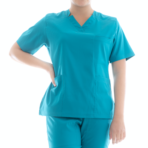 [M80202 330 ECH] zittro Filipina Médica Lycra Mujer Turquesa M80202-330 (ECH)