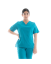 zittro Filipina Médica Stretch Mujer Turquesa