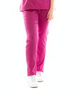 zittro Pantalón Médico Lycra Recto Mujer Bugambilia