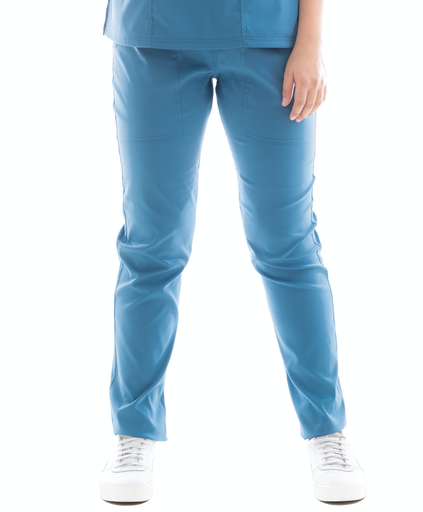 zittro Pantalón Médico Lycra Mujer Azul Medio M81202-443